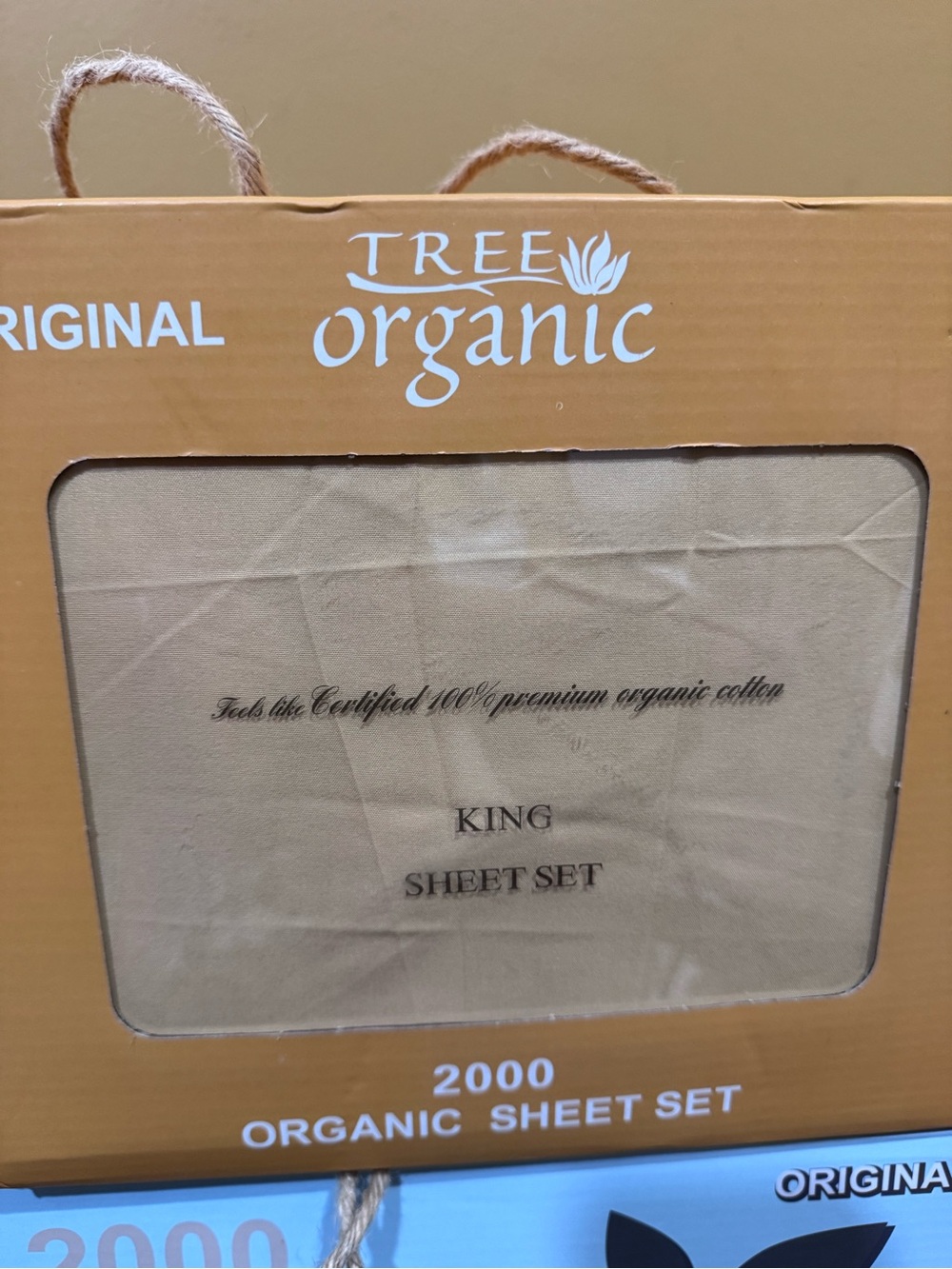 Tree Organic King Sheet Sets - 4 piece set - Picture 4 of 10